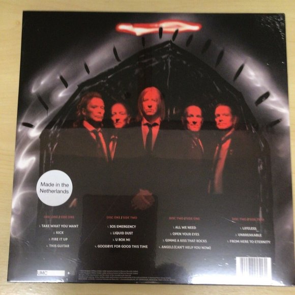 Def Leppard Diamond Star Halos 2-LP ~ Ltd Ed Colored Vinyl (Clear) ~ New/Sealed! - Picture 3 of 3